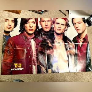 Vintage Buckcherry poster